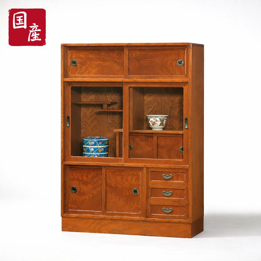 茶箪笥 日本製 茶タンス 国産 茶ダンス 和風 和室 茶棚 高級 リビング