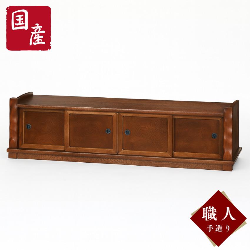 置床 茶道 床の間収納 置き床 和室 床台 和風 飾り台 木製 置き台 完成