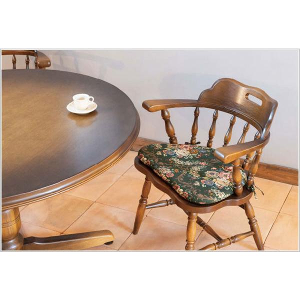 飛騨産業 ダイニングチェア 肘付き アームチェア 木製 無垢 食卓椅子