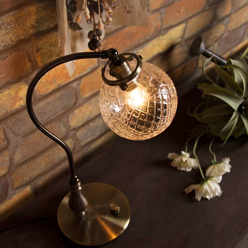 テーブルランプ おしゃれ アンティーク 照明器具 照明 北欧 ガラス