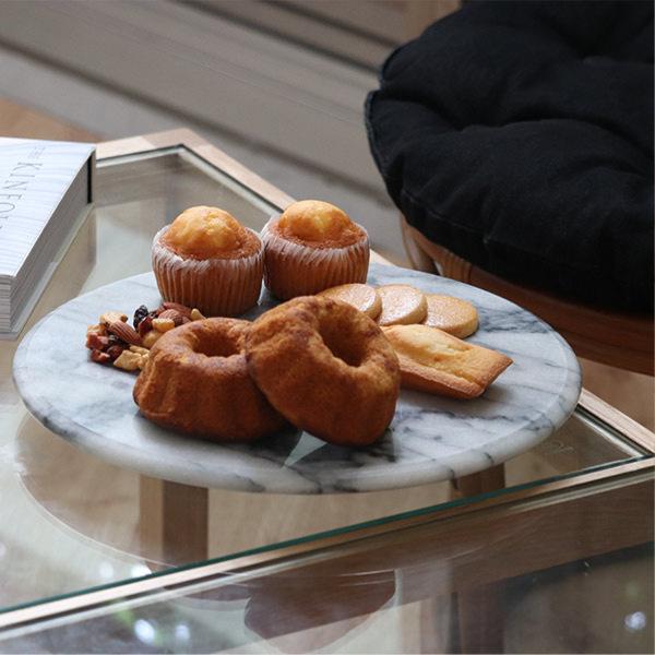 パール金属 回転台 ケーキ 30cm 大理石 ケーキスタンド スイーツ