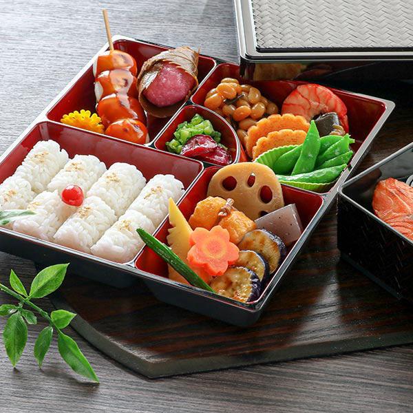 HAKOYA 弁当箱 松華堂 1段 2000ml 2人 3人用 （ 松花堂 一段 会席弁当