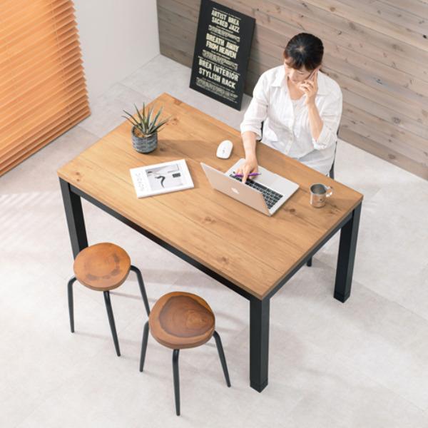 HAGiHARA（萩原） ダイニングこたつ 幅120cm 布団いらず 木製 天然木