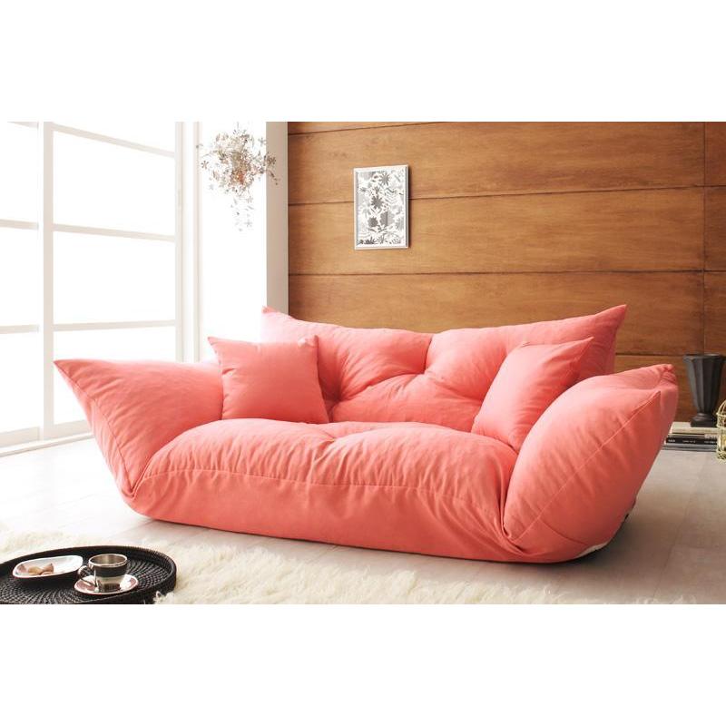 ローソファー 2人掛け 幅120 幅160 リクライニングソファ ソファ