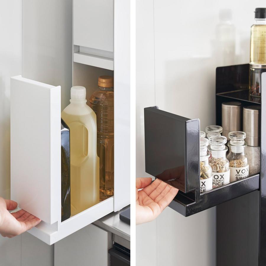 tower 山崎実業 公式 隠せる調味料ラック 2段 タワー 調味料ラック