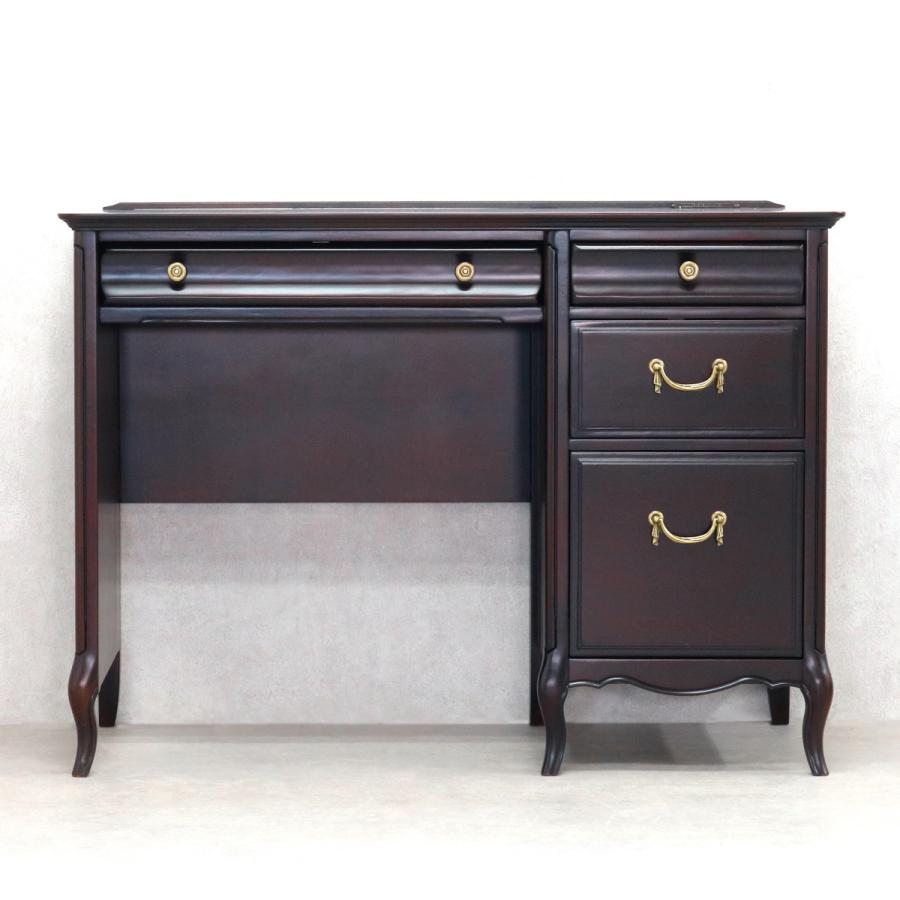 東海家具工業 ミラーナD デスク100 書斎机 クラシック マホガニー