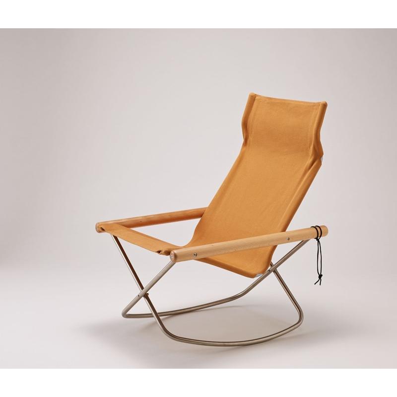 NYCHAIR X ROCKING / NATURAL-CAMELニーチェア エックス ロッキング 木