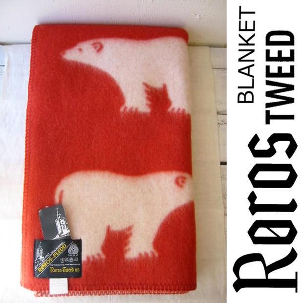 ROROS TWEED / ロロス ツイード ブランケットisbjorn RED アイスビヨン