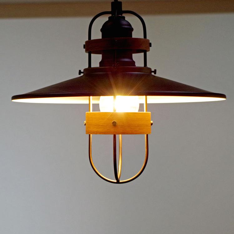 レトロ アンティーク ランタン風ペンダントライト｜1灯 LED電球対応