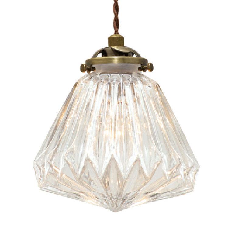 アンティーク ペンダントライト 3灯 ガラス レトロ ダイニング