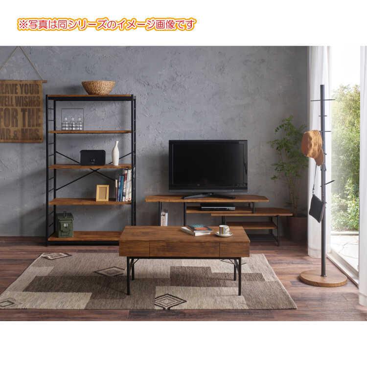 テレビ台 ローボード 幅60cm コンパクト 19インチ ブラウン 一人暮らし