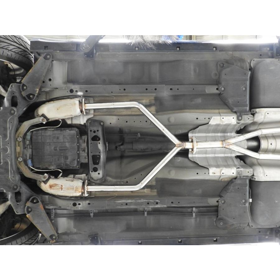 V36 スカイラインセダン フロントパイプ 底上げ 競技用 ストレート