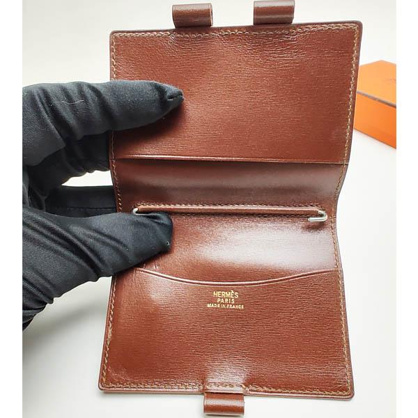 HERMES（エルメス） 中古品 アジェンダPM 手帳カバー ブラウン レザー