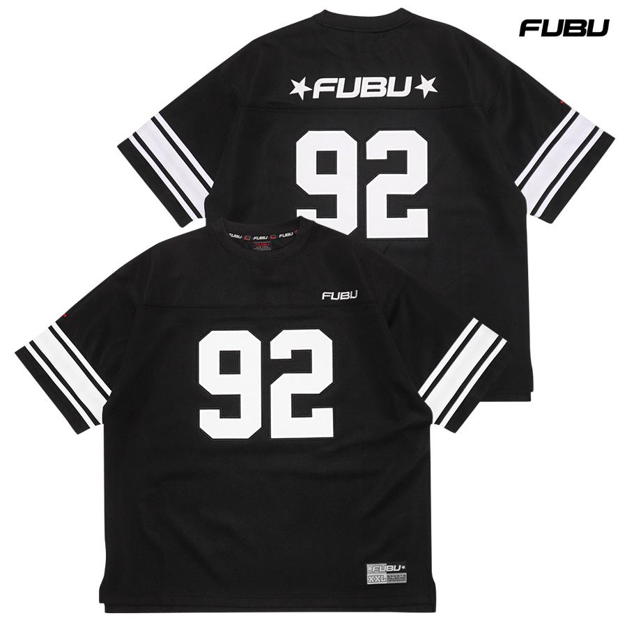 FUBU フブ ジャージ JERSEY ゲームシャツ フットボール メッシュ 半袖