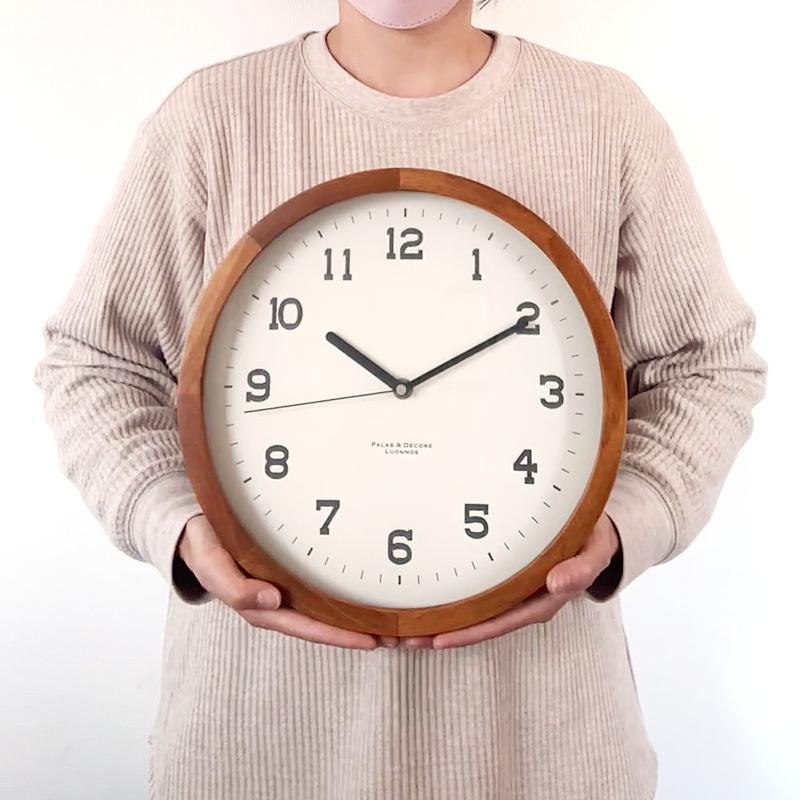 パラデック 全2色 ウッドクロック L （ウォールクロック） アイナ EIN