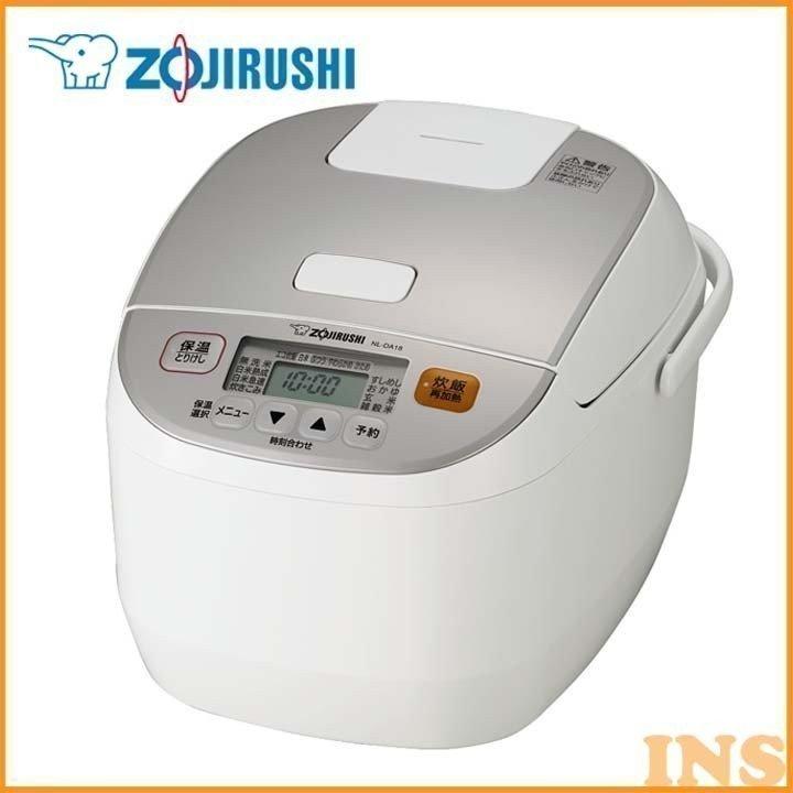 象印（ZOJIRUSHI） 炊飯器 1升 マイコ ン炊飯 ジャー ホワイト NL-DA18