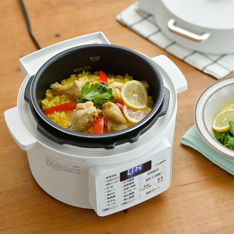 IRIS OHYAMA（アイリスオーヤマ） 電気圧力鍋 2.2l 電気鍋 グリル鍋