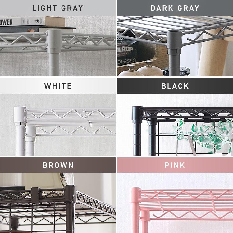 IRIS OHYAMA（アイリスオーヤマ） スチールラック 幅55 5段 おしゃれ