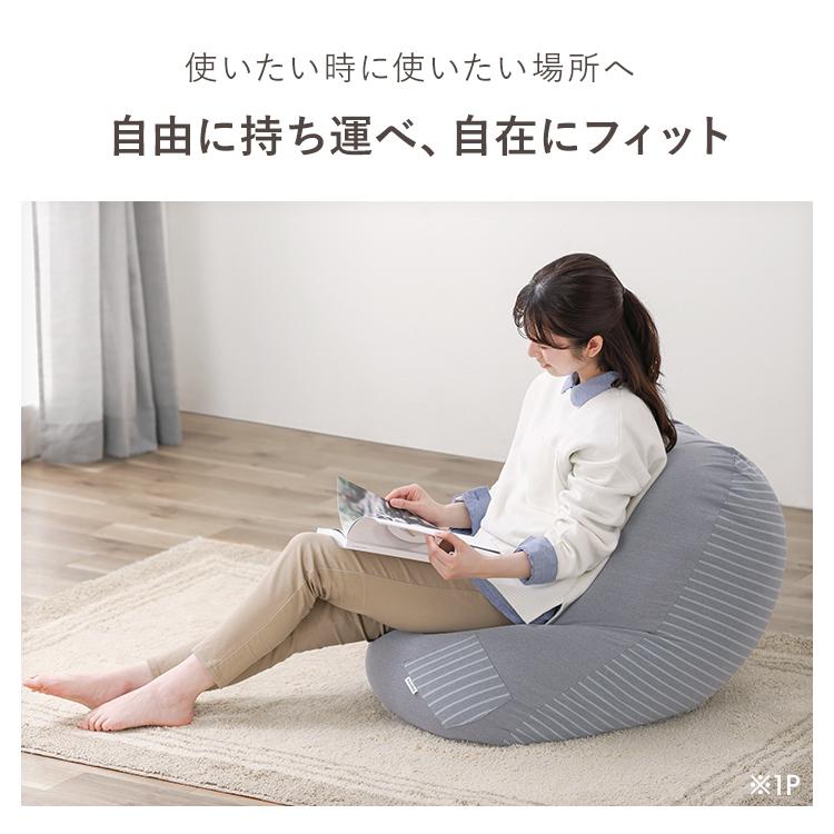 IRIS OHYAMA（アイリスオーヤマ） ビーズクッション おしゃれ ソファ