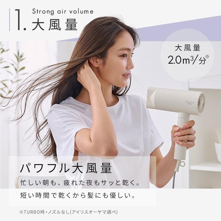 IRIS OHYAMA（アイリスオーヤマ） ドライヤー 速乾 大風量 3段階調節