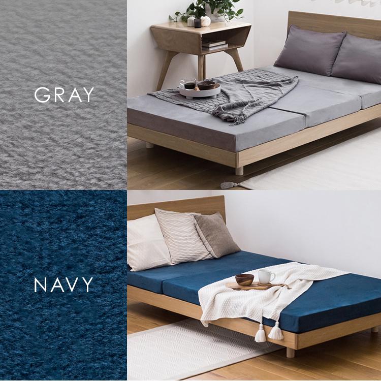 マットレス ダブル 高反発 高反発マットレス 折りたたみ 三つ折り 腰痛