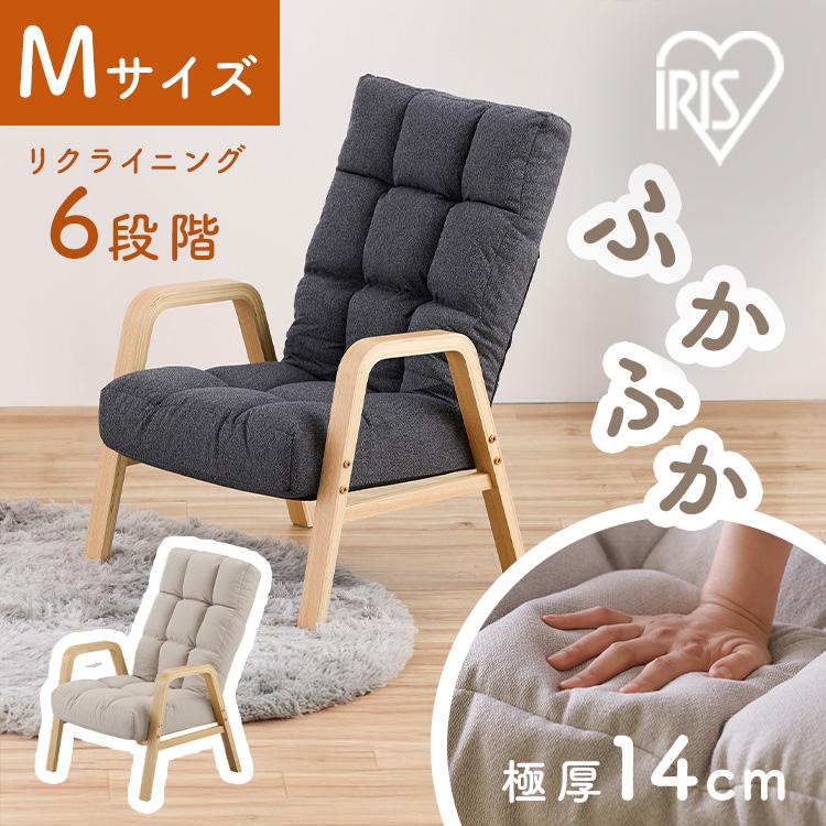 IRIS OHYAMA（アイリスオーヤマ） リクライニングチェア 一人用 6段階