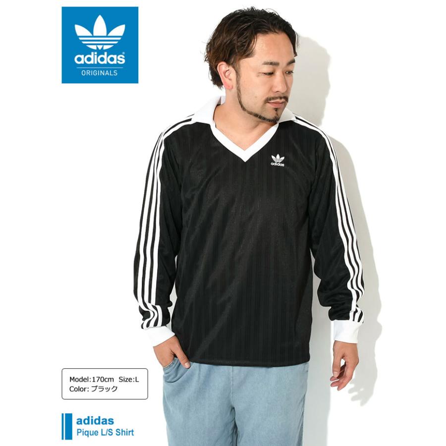 adidas Originals アディダス シャツ 長袖 メンズ ピケ オリジナルス