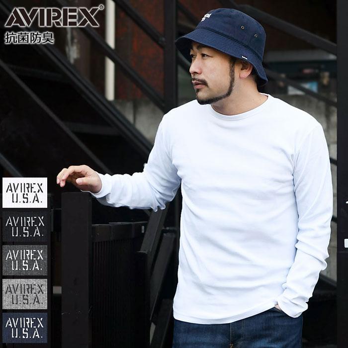 AVIREX（アヴィレックス） アビレックス ロンT Tシャツ 長袖 メンズ