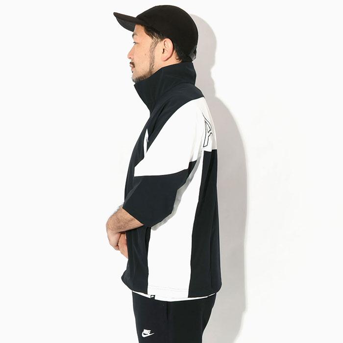 NIKE（ナイキ） シャツ 半袖 メンズ エア ハーフ ジップ ブラック