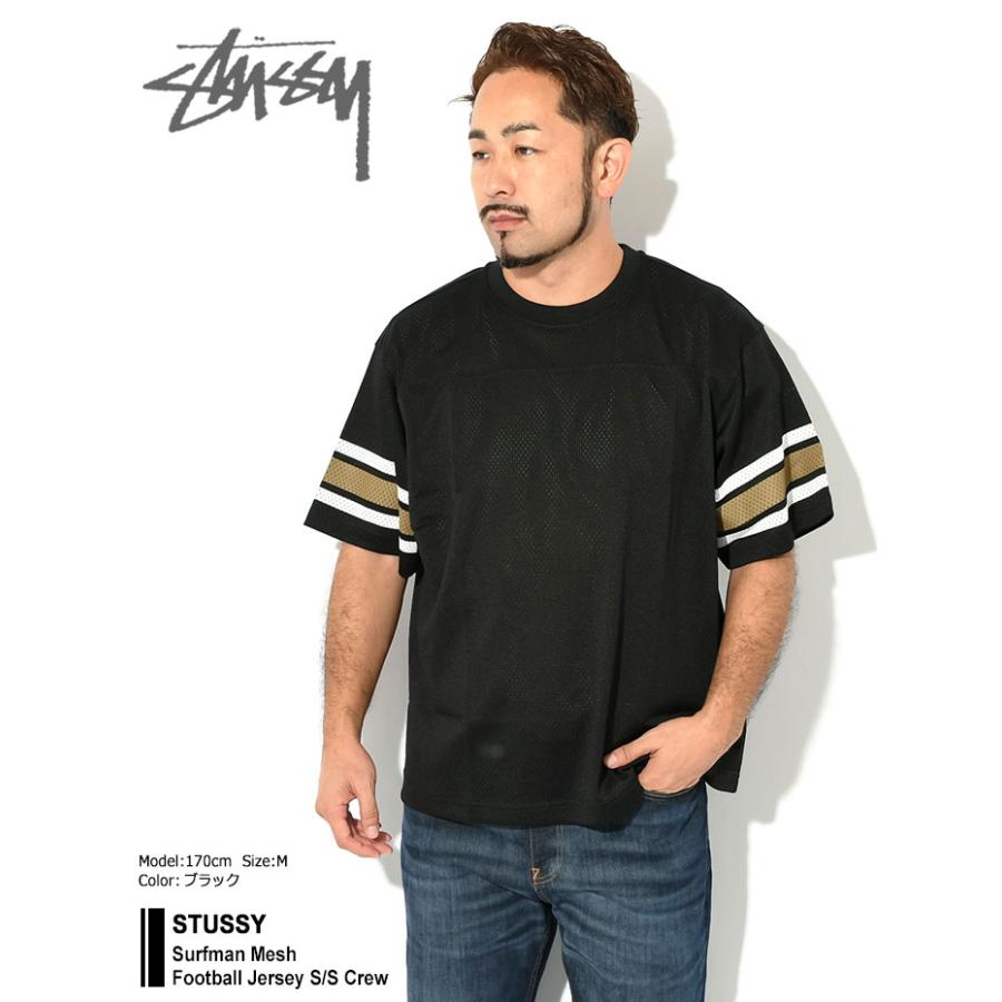 STUSSY（ステューシー） カットソー 半袖 メンズ Surfman Mesh