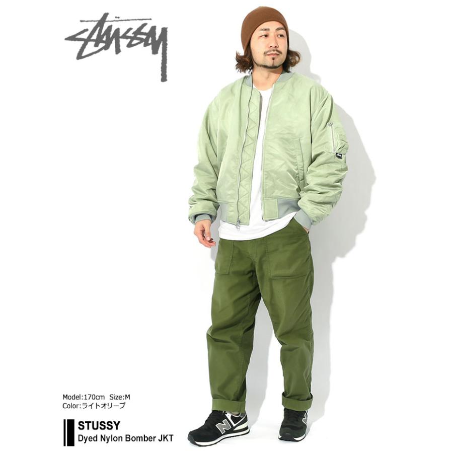 STUSSY（ステューシー） ジャケット メンズ Dyed Nylon Bomber