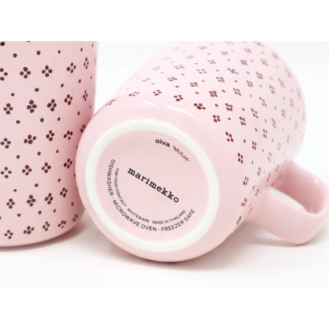 marimekko（マリメッコ） ムイヤ マグカップ ライトピンク No.138