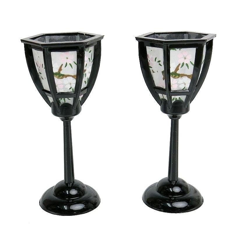 ひな人形用 【 豆雪洞 朝顔型 9cm 】 ぼんぼり 雛道具 あんどん