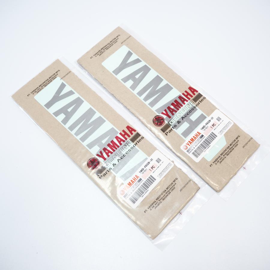 新品 ヤマハ 純正 エンブレム 2枚 ステッカー 1WD-F8328-31 YZF-R25