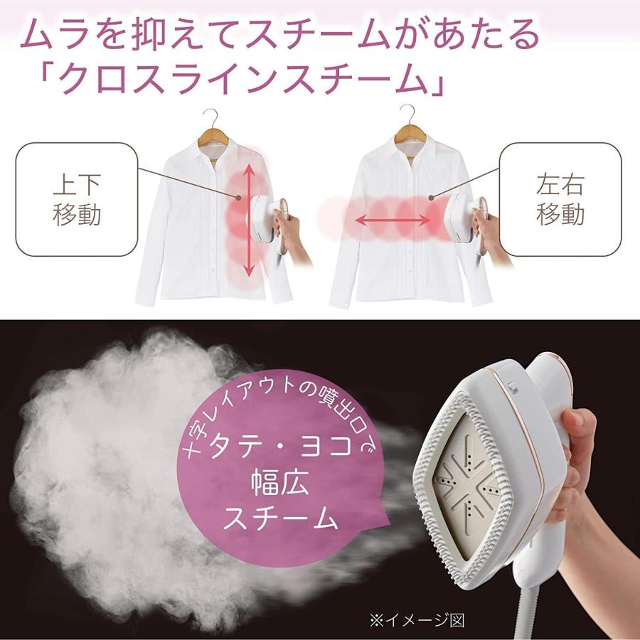 日立（HITACHI） CSI-RX3-W 衣類スチーマー ホワイト CSIRX3W : idx