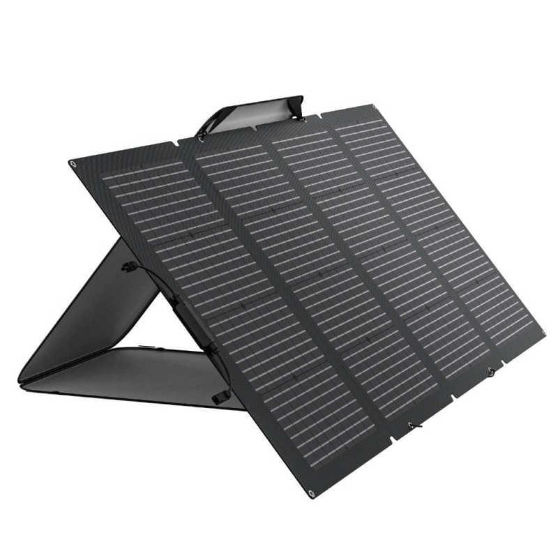 ECOFLOW エコフロー EcoFlow 220W 両面受光型 折りたたみ式ソーラー