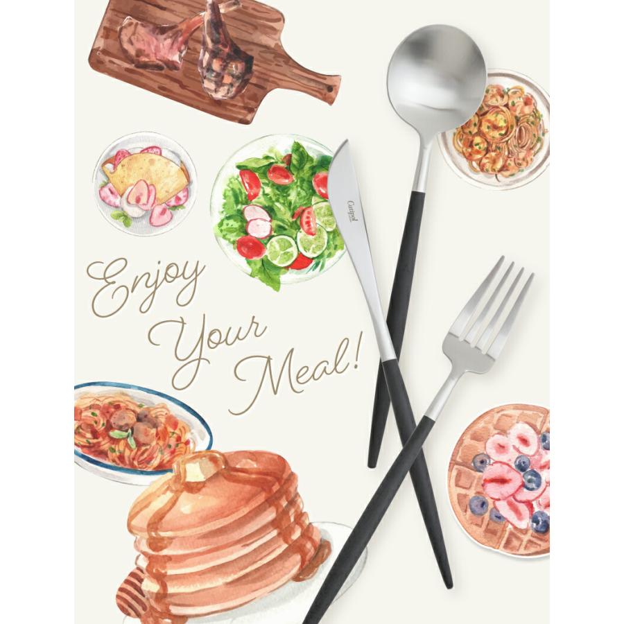 Cutipol（クチポール） ゴア ホワイト デザートセット + カトラリー