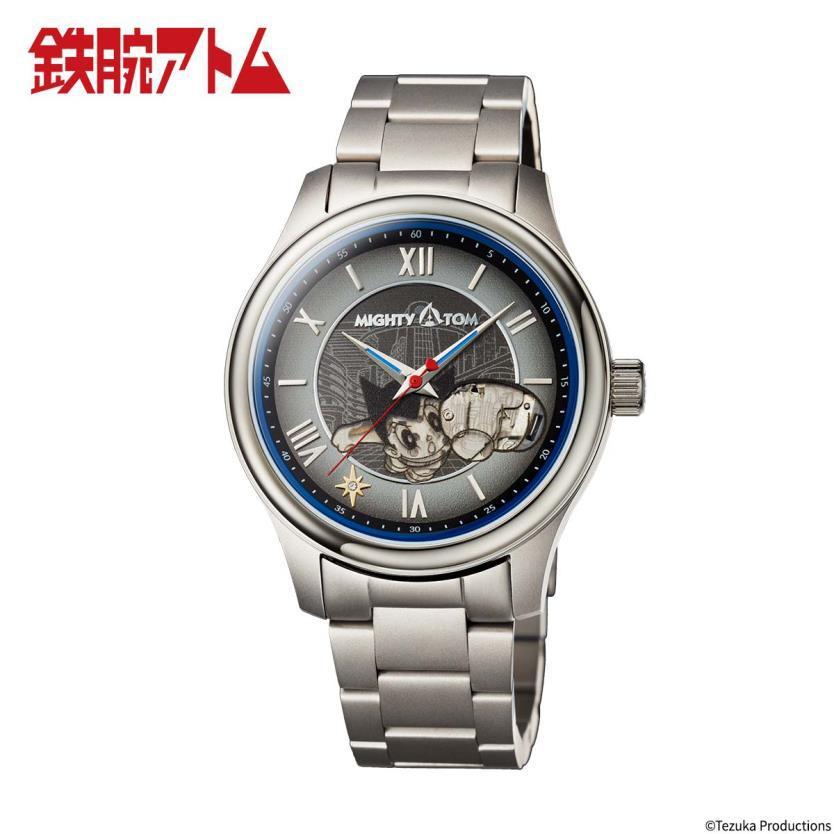 アトムデビュー70周年記念 鉄腕アトム チタン製メカニカルウォッチ