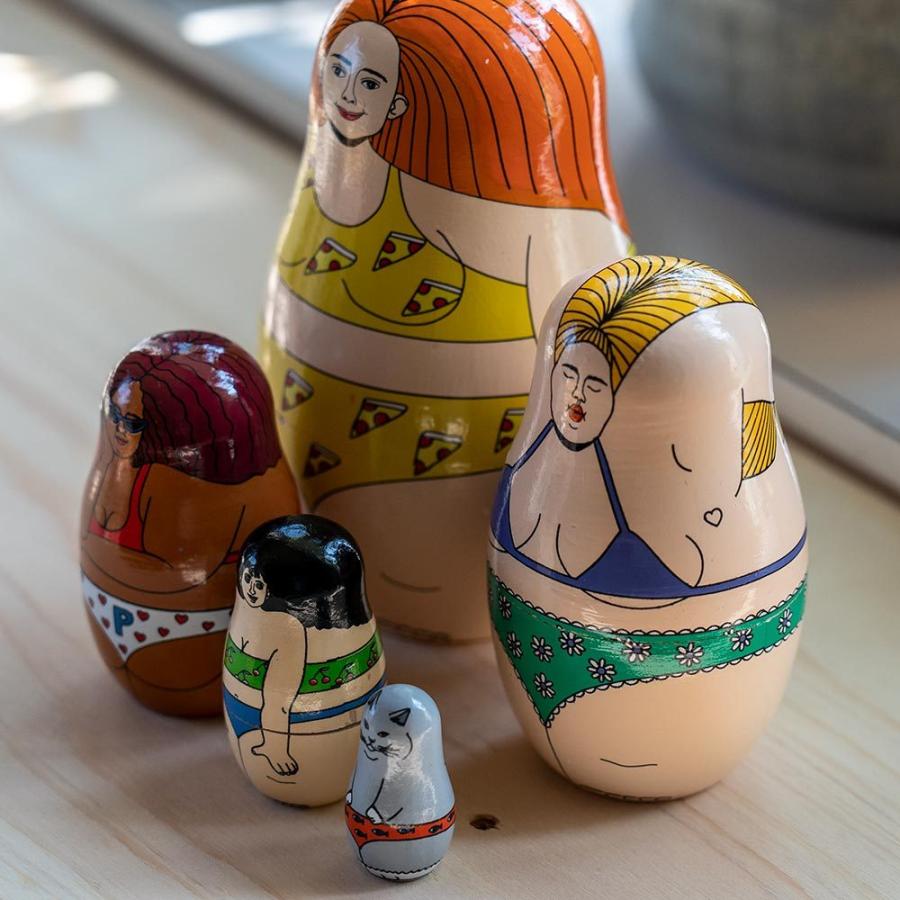 DETAIL（ディテール） MIDORI KOMATSU マトリョーシカ HAPPY HOT GIRLS