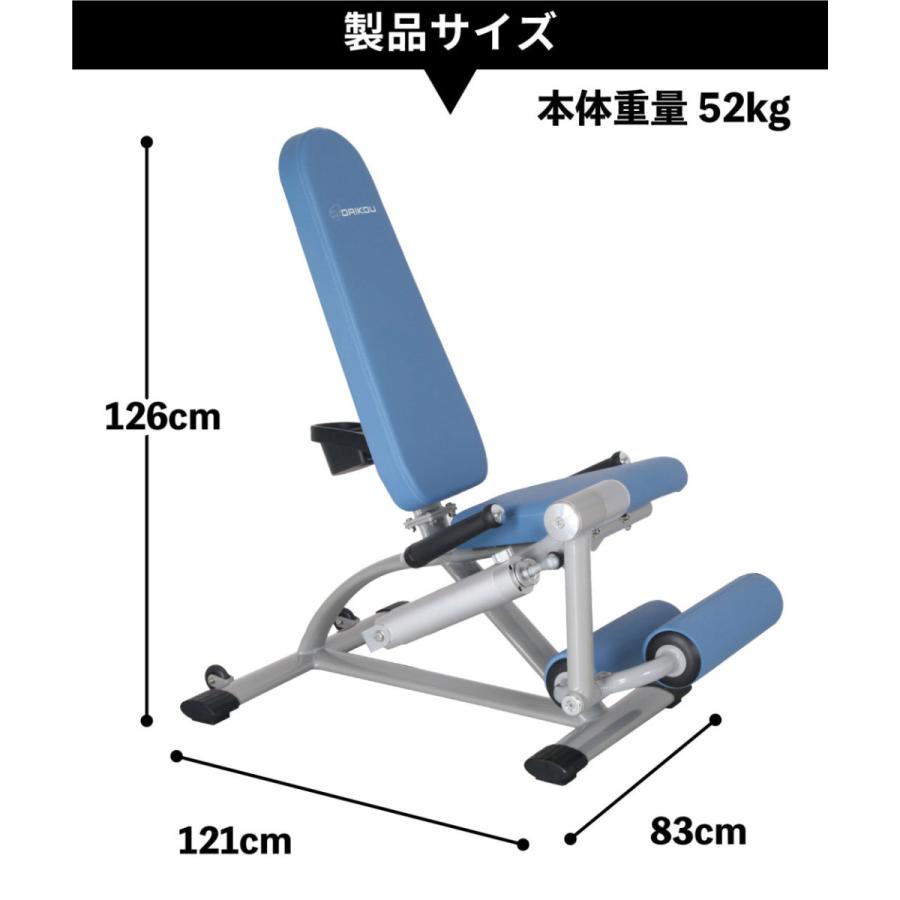 DAIKOU（ダイコー） レッグカール 油圧マシン DK-677 機能訓練
