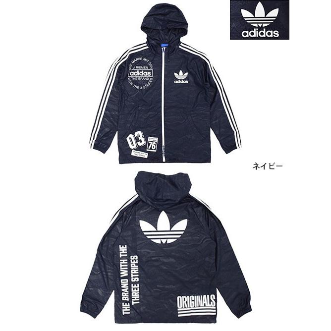 adidas Originals アディダス ジャケット メンズ ロゴ ウィンド