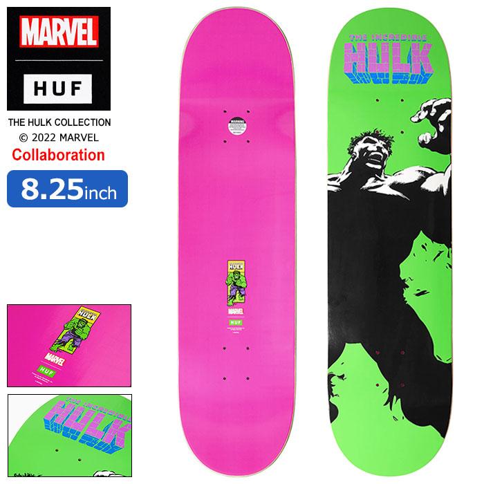 HUF（ハフ） スケボー スケートボード デッキ HUF 8.25インチ MARVEL