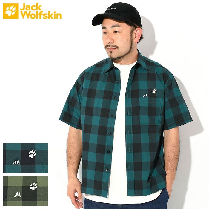 Jack Wolfskin（ジャックウルフスキン） シャツ 半袖 メンズ ポーイン