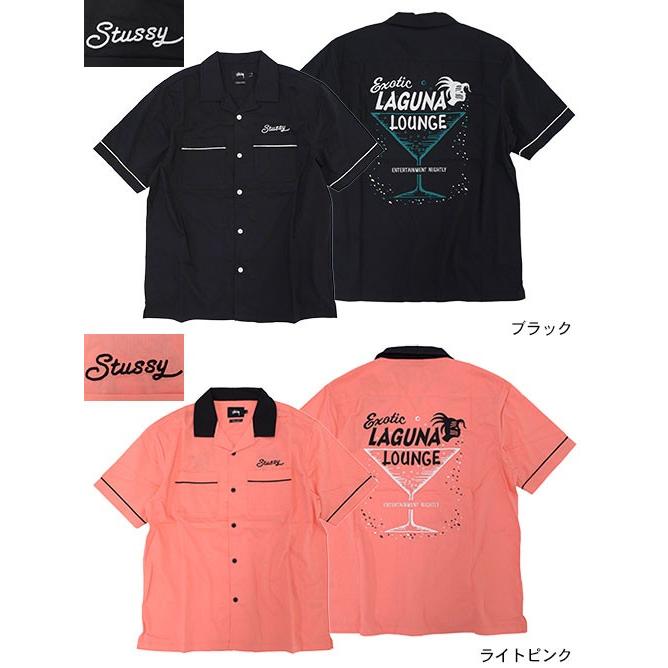 STUSSY（ステューシー） シャツ 半袖 メンズ Laguna Bowling(stussy