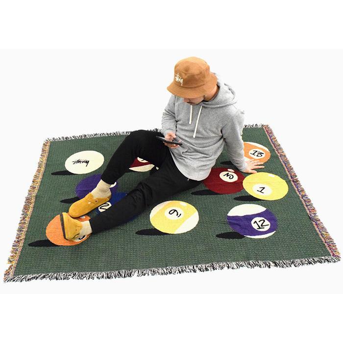 STUSSY（ステューシー） ブランケット STUSSY Billiards Tapestry