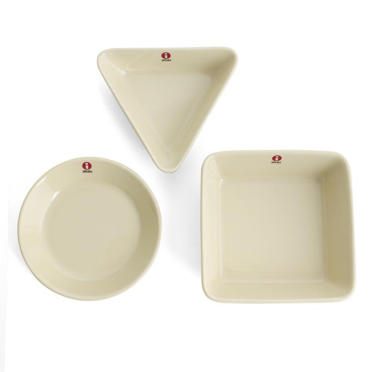 ティーマ イッタラ リネン ミニサービング 3個セット iittala Teema