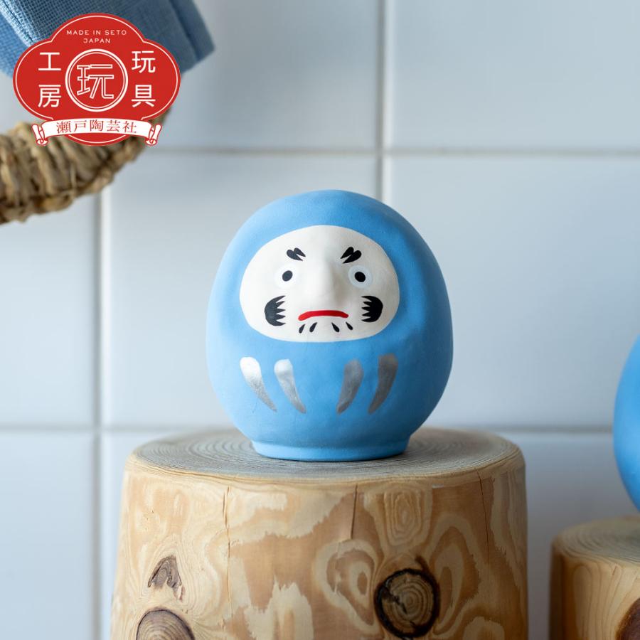 10周年記念企画 七転び八起きのだるま 玩具工房 瀬戸陶芸社 縁起 数量