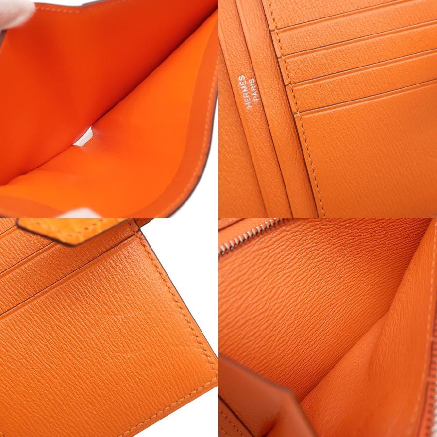 HERMES（エルメス） 二つ折り財布 ベアンコンパクト アリゲーター