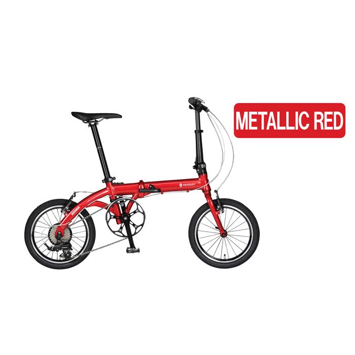 ルノー（RENAULT） 軽量 8.8kg 16インチ 7段変速搭載 折りたたみ自転車
