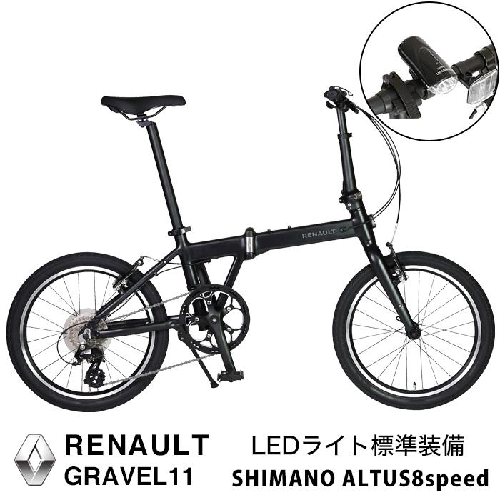 ルノー（RENAULT） GRAVEL11 軽量11.3kg 20インチ スムースウェル